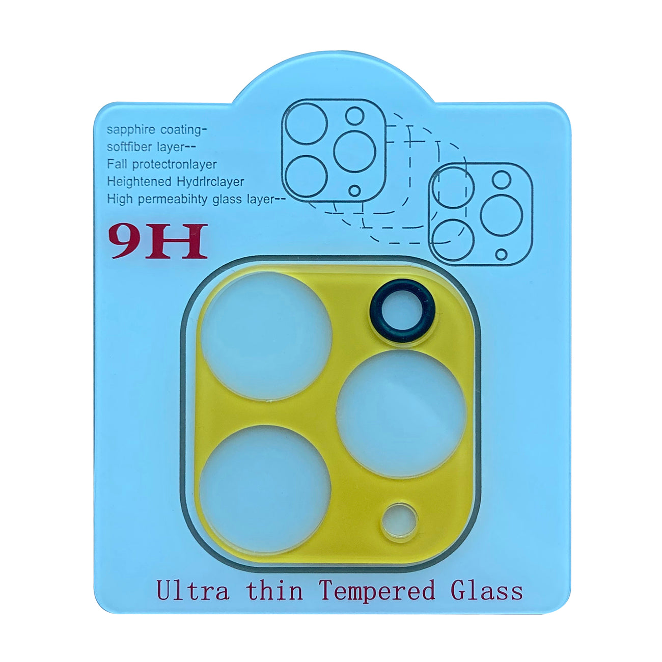 Camera Protector for iPhone 11 Pro In Gold